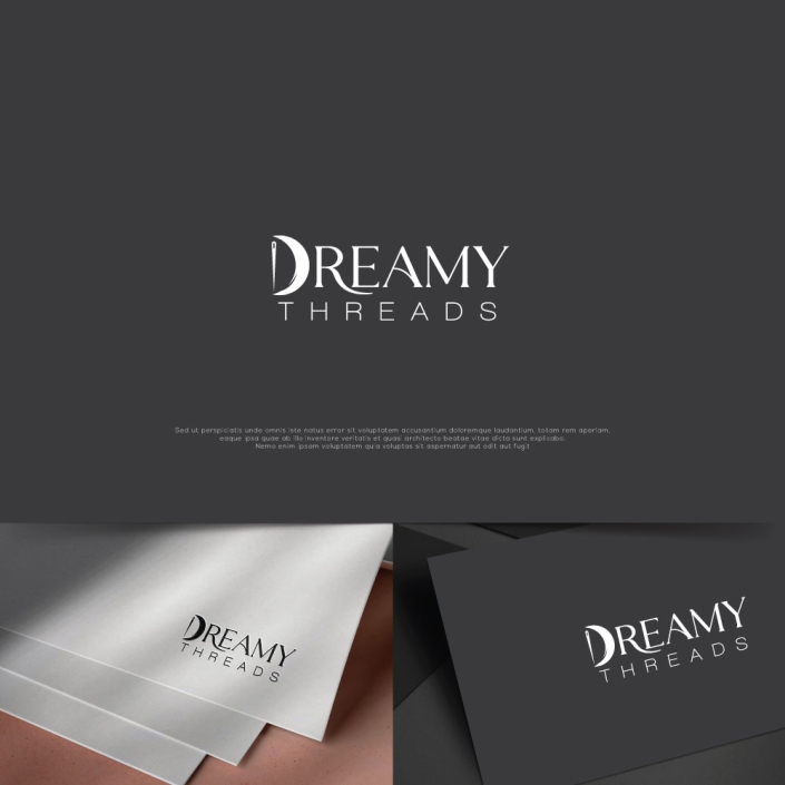 Dreamy Threads Boutique Logo Design Dreamy Threads Boutique Logo Design