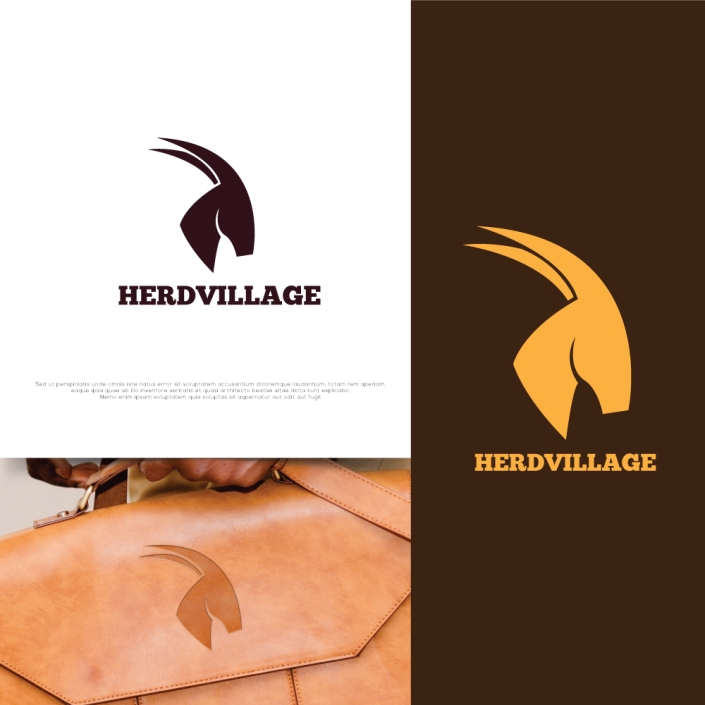 Herdvillage Fashion Accessories Logo Design