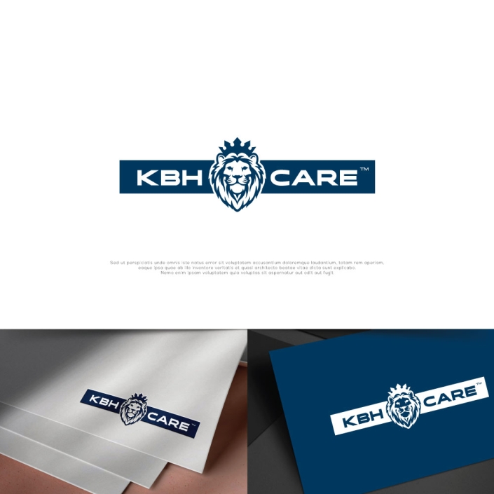 KBH Care Logo Design KBH Care Medical Logo Design